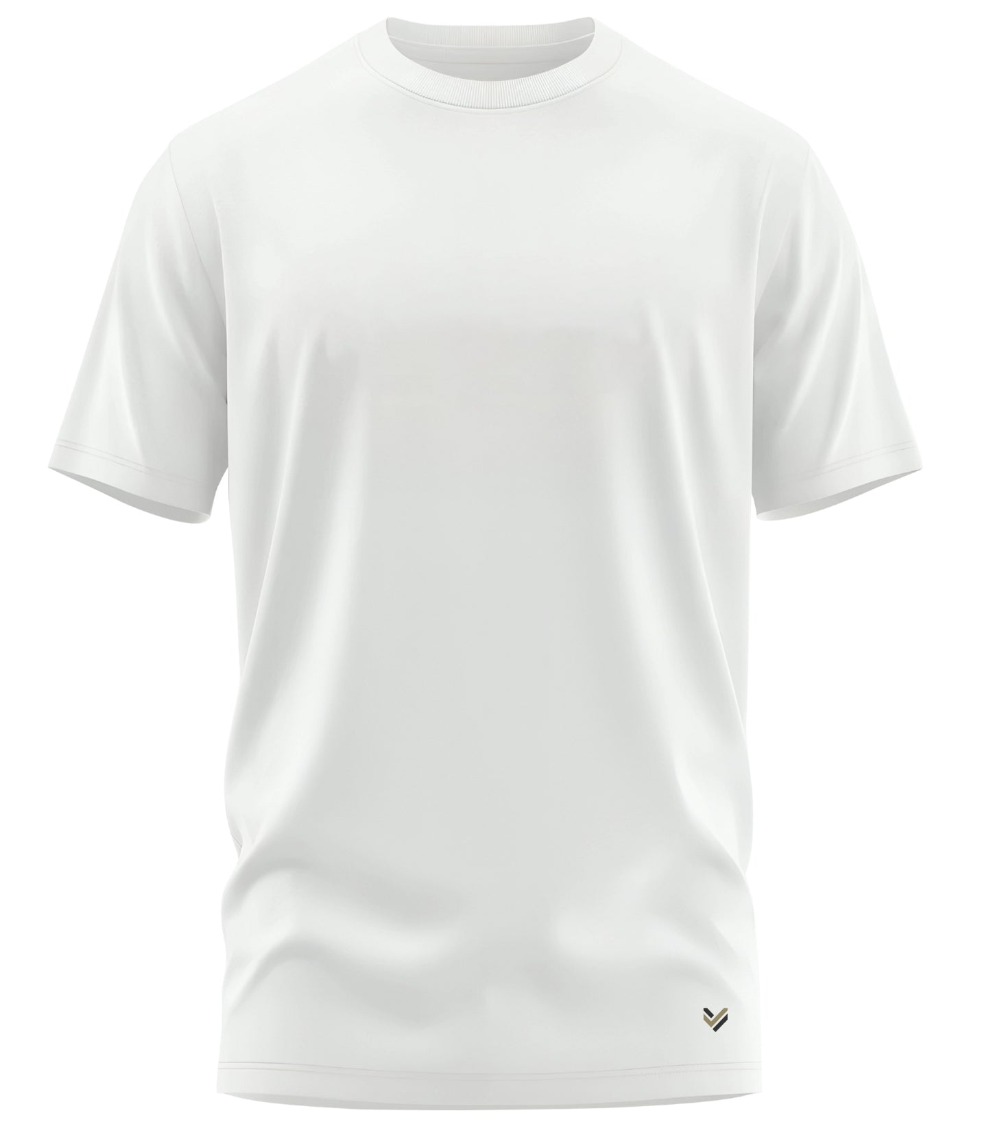 Tactiv Logo on Body Hem T-shirt | Crew Neck | Half Sleeve