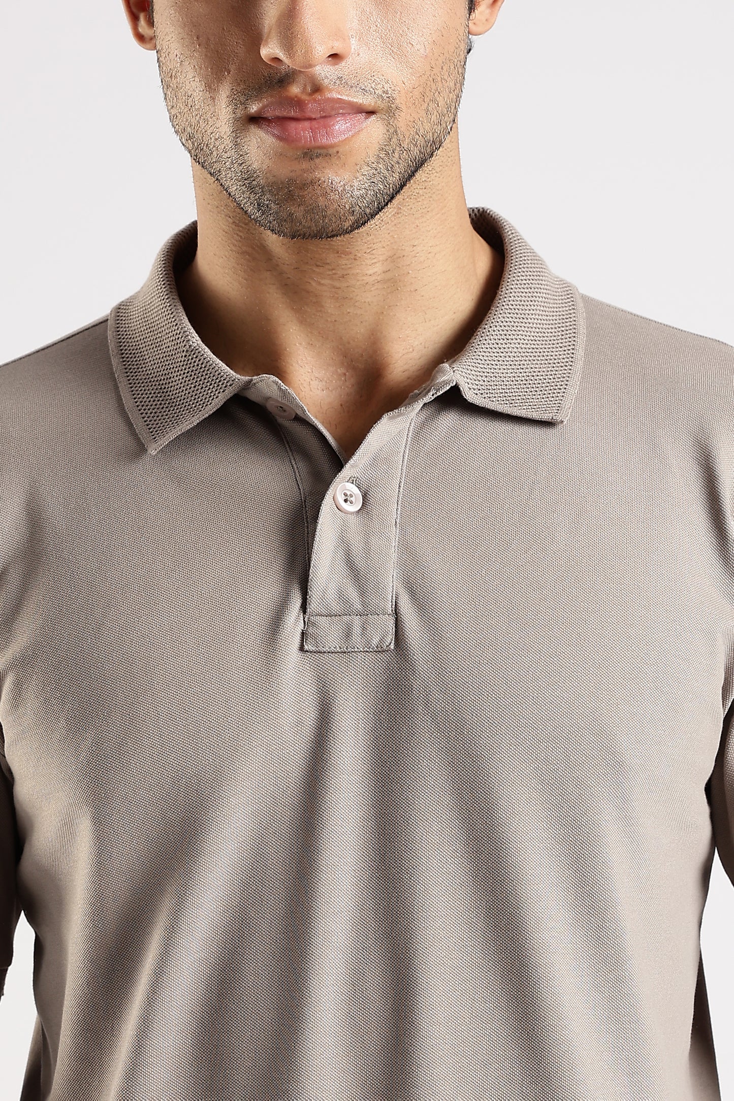 T-shirt Polo Neck | Half Sleeve