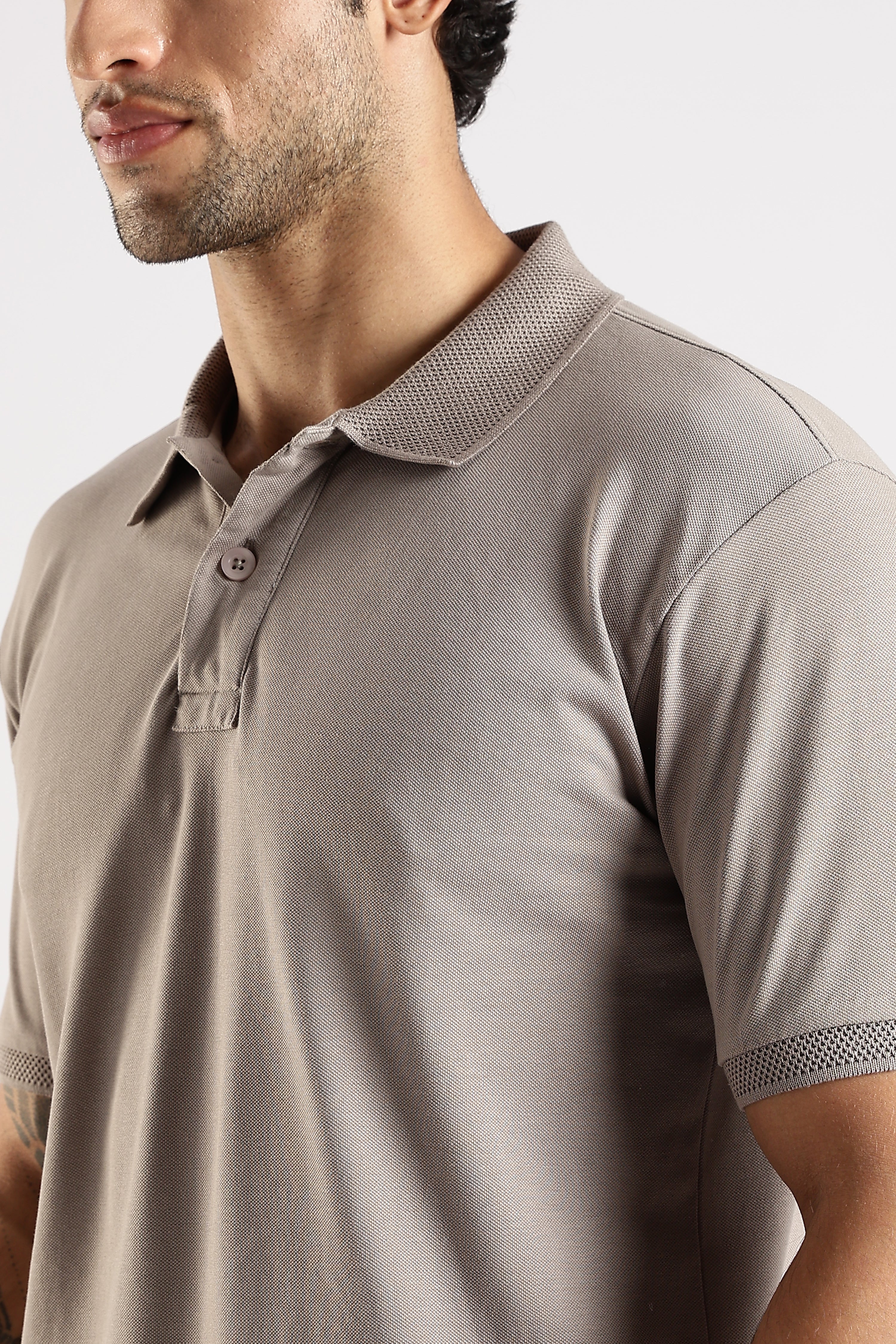 T-shirt Polo Neck | Half Sleeve