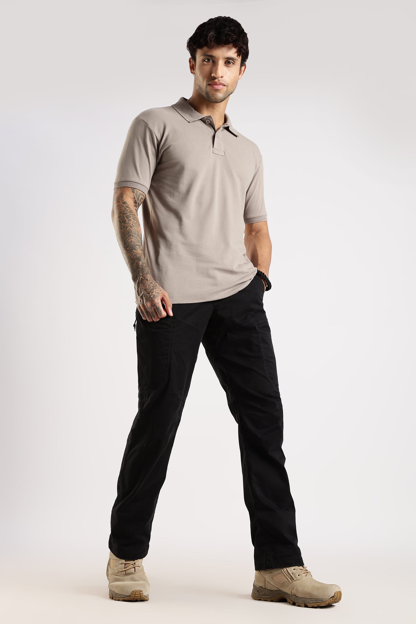 T-shirt Polo Neck | Half Sleeve
