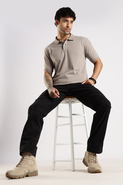 T-shirt Polo Neck | Half Sleeve