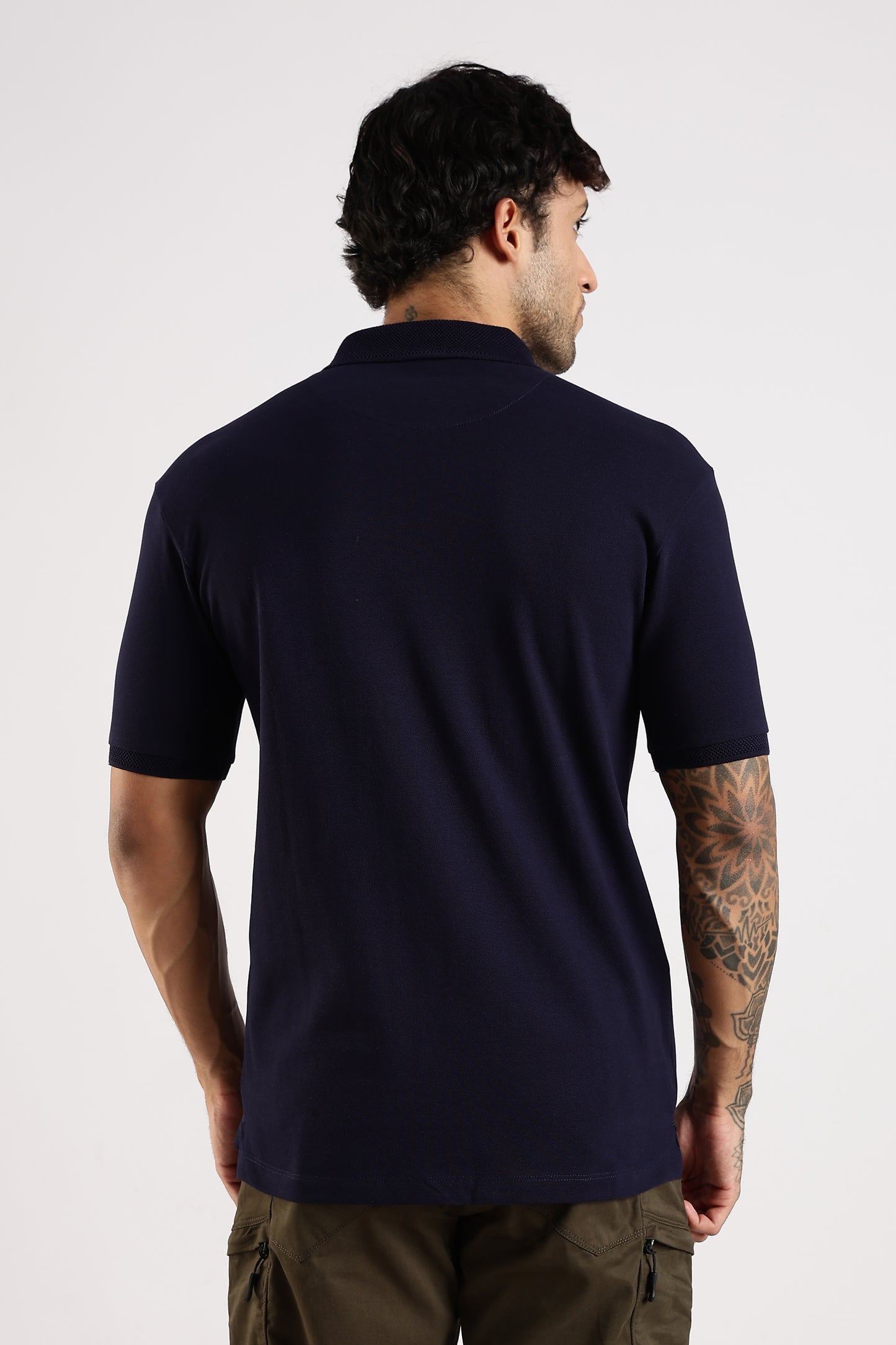 T-shirt Polo Neck | Half Sleeve
