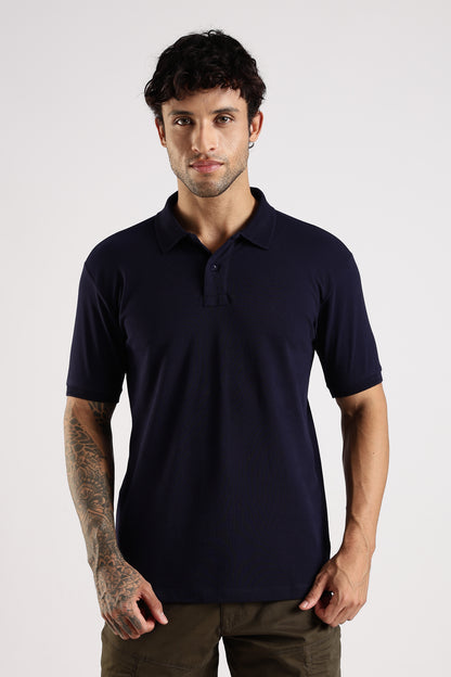 T-shirt Polo Neck | Half Sleeve