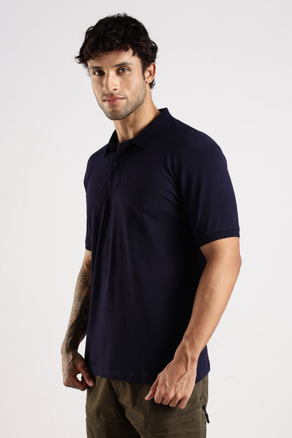T-shirt Polo Neck | Half Sleeve