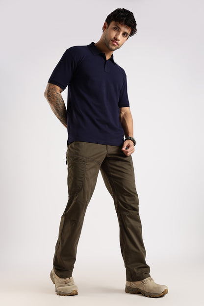 T-shirt Polo Neck | Half Sleeve