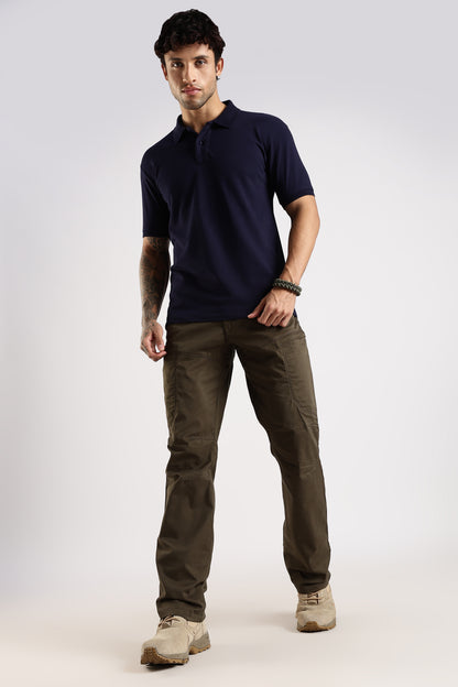 T-shirt Polo Neck | Half Sleeve