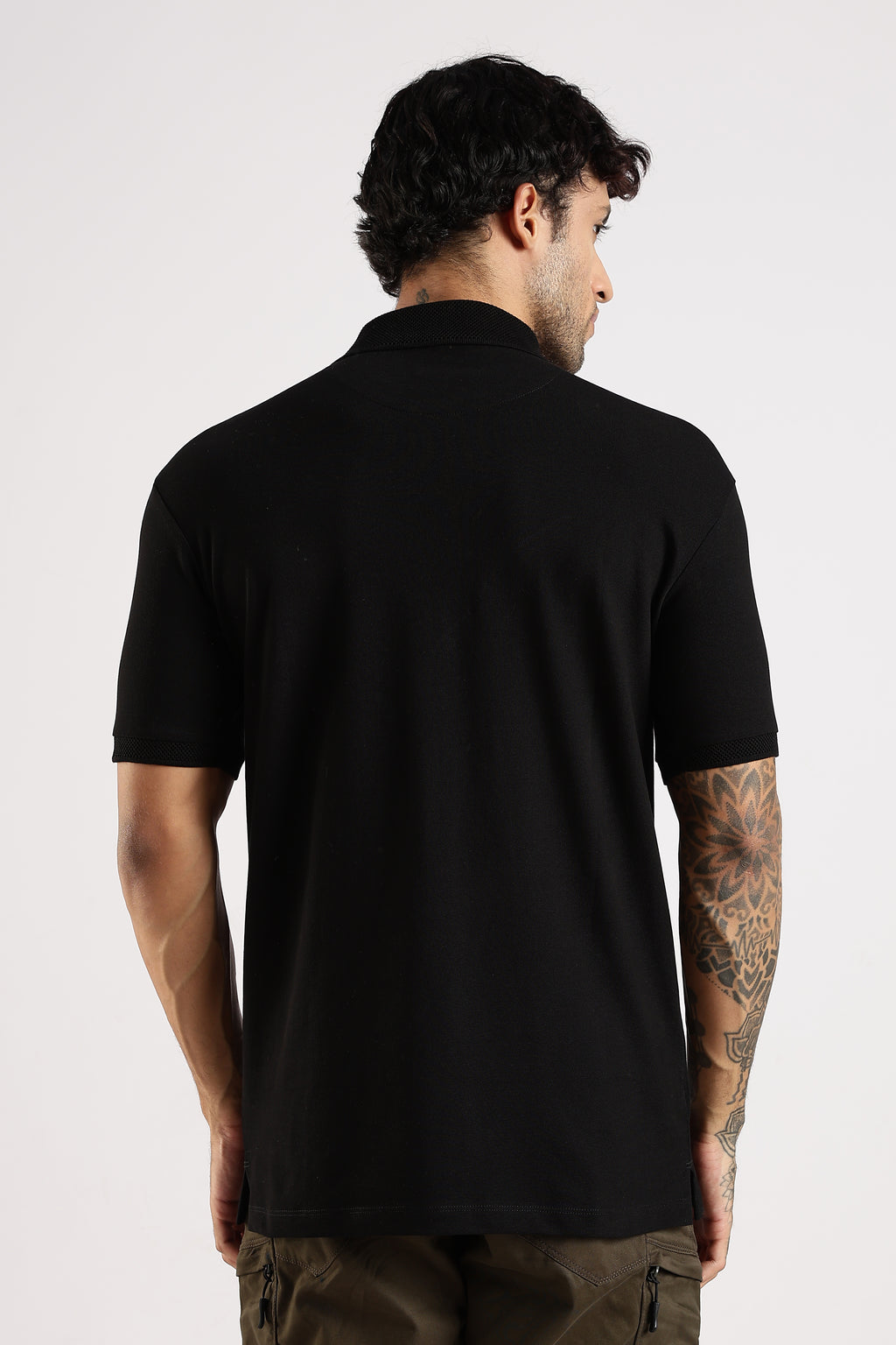 T-shirt Polo Neck | Half Sleeve