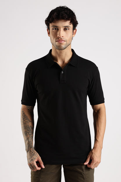 T-shirt Polo Neck | Half Sleeve