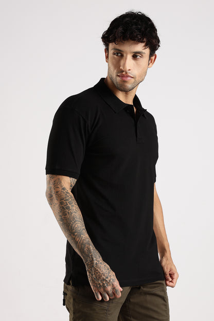 T-shirt Polo Neck | Half Sleeve