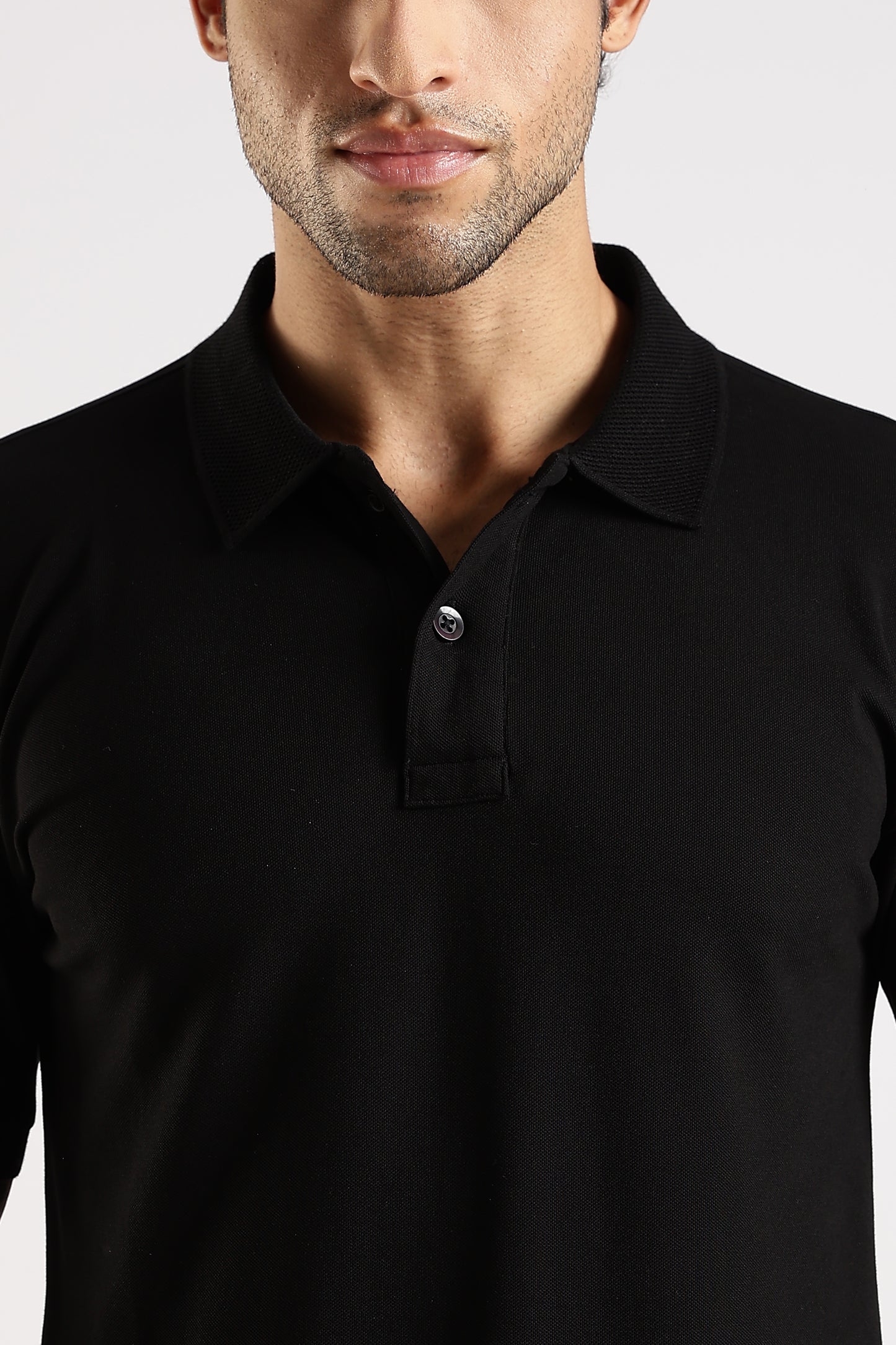 T-shirt Polo Neck | Half Sleeve
