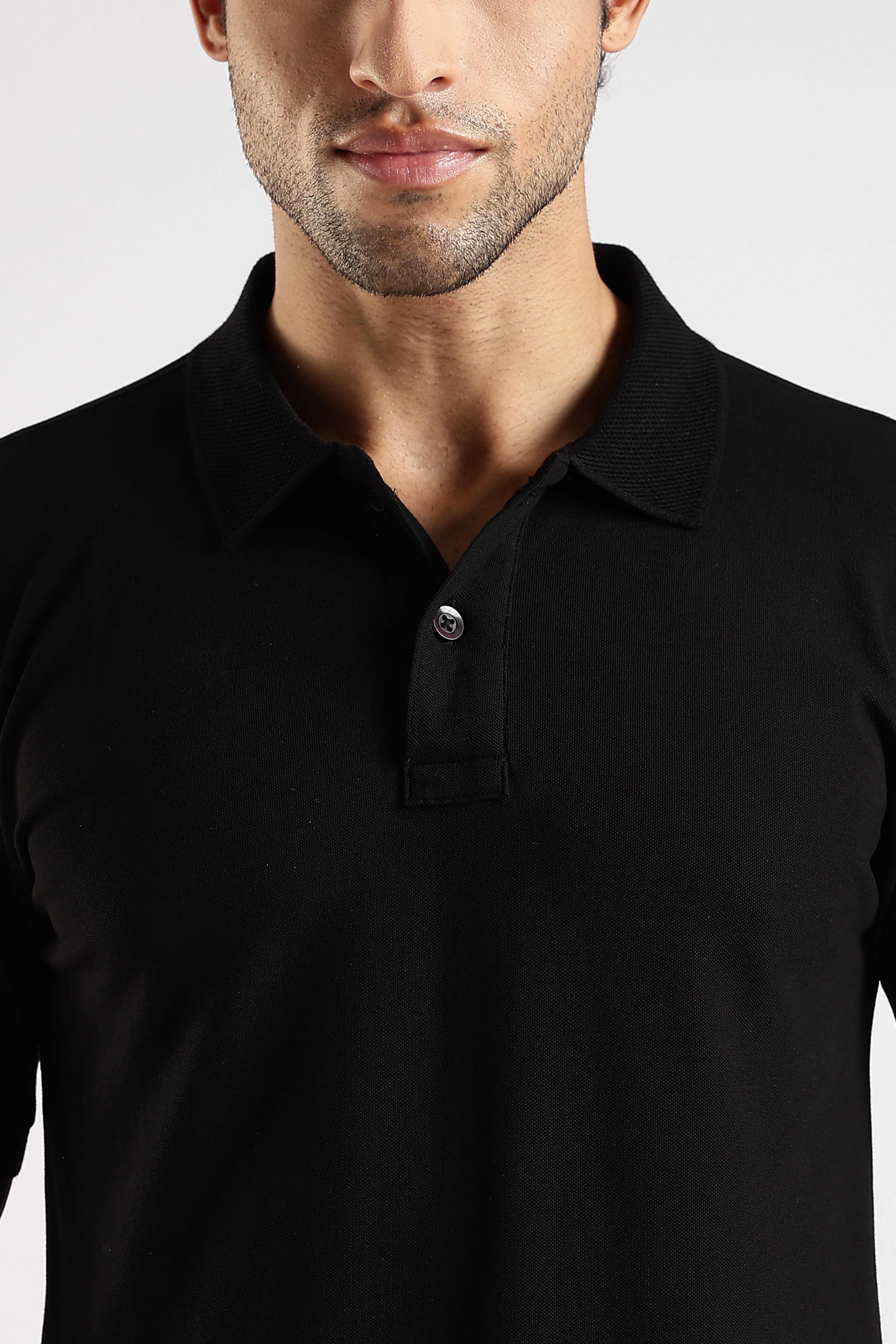 T-shirt Polo Neck | Half Sleeve