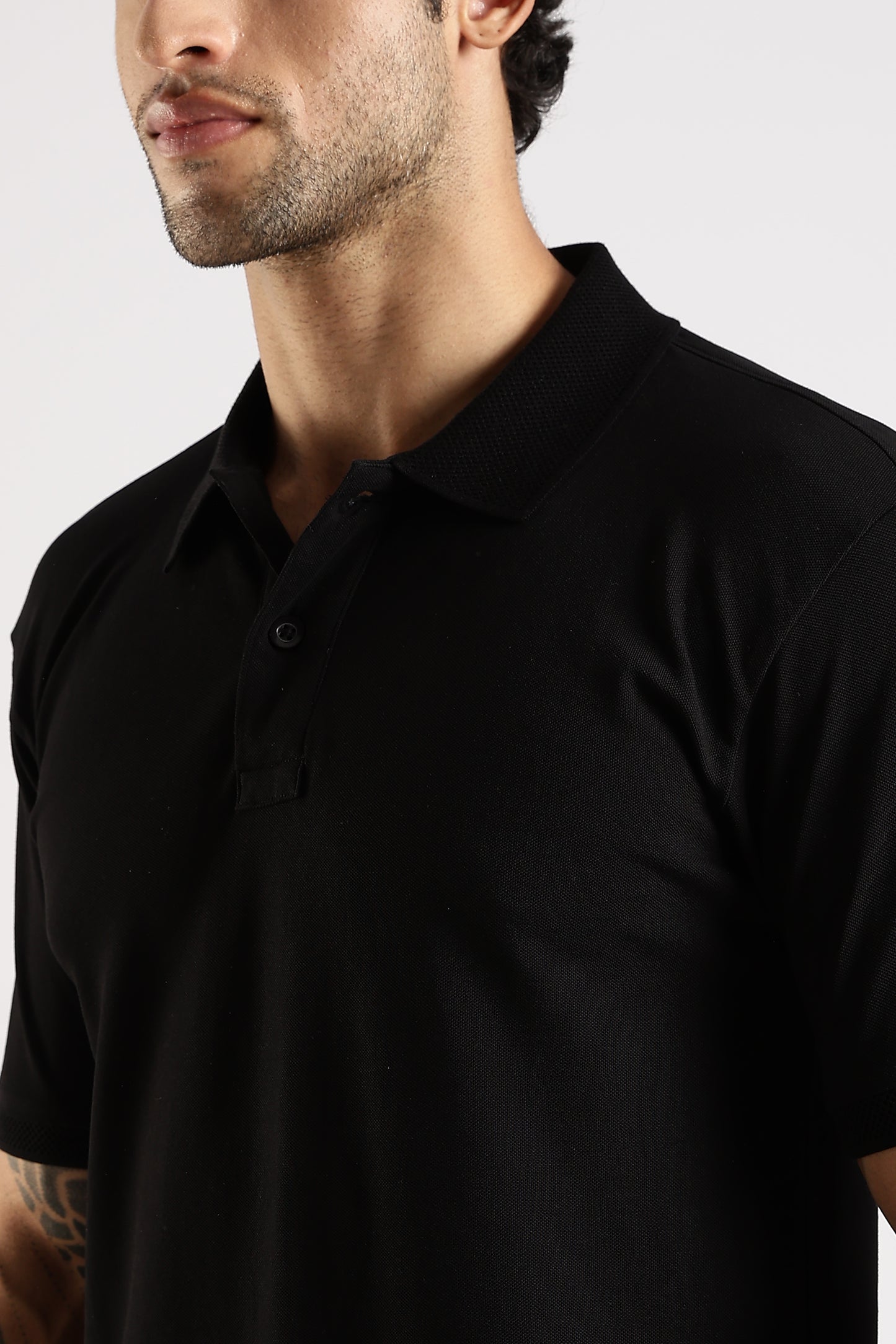 T-shirt Polo Neck | Half Sleeve