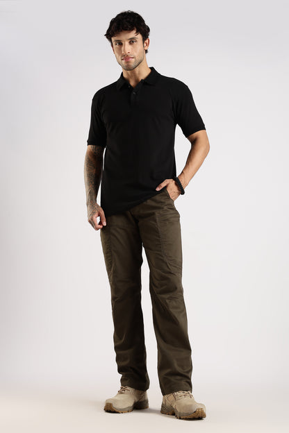 T-shirt Polo Neck | Half Sleeve