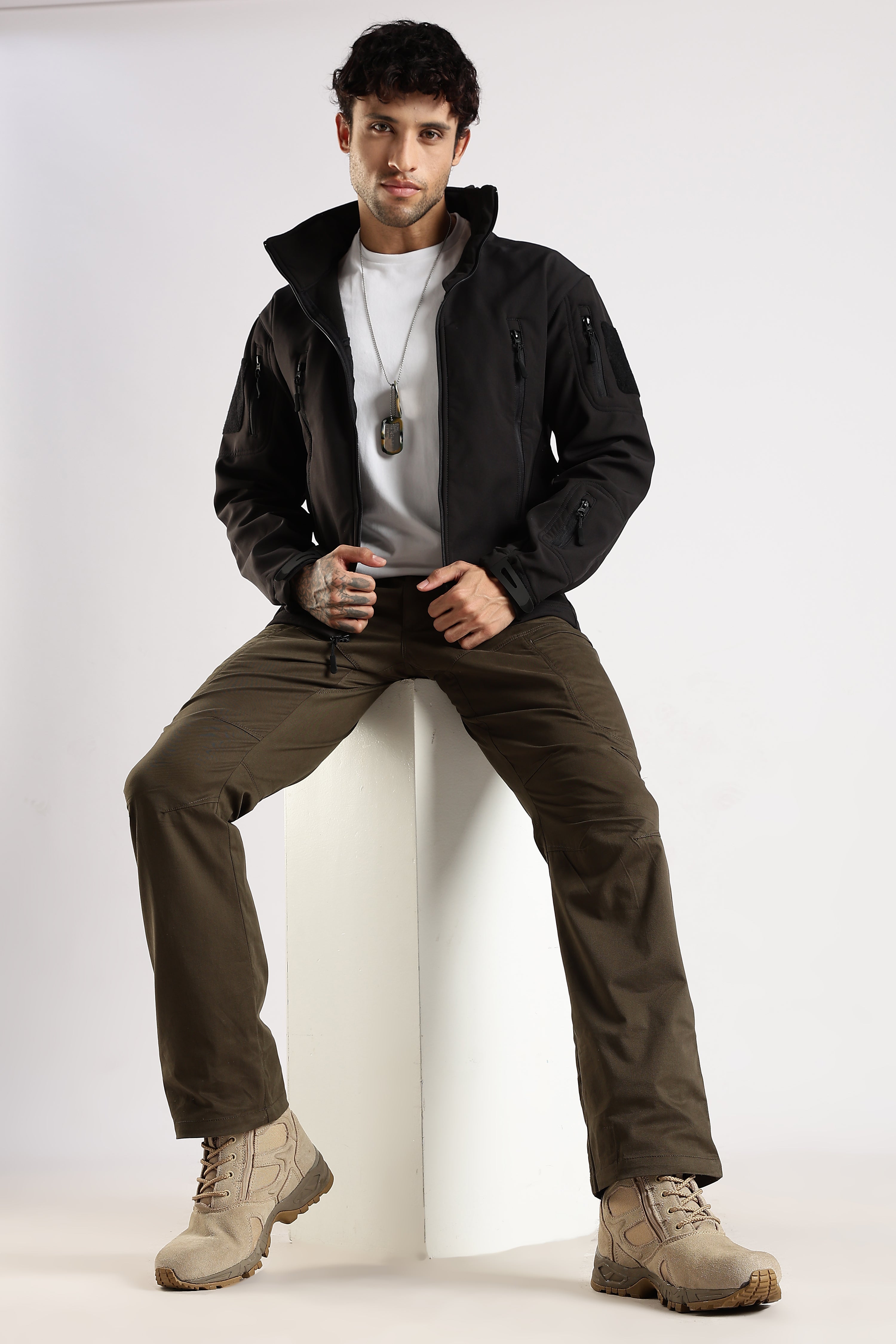 Tactical Softshell Military Jacket