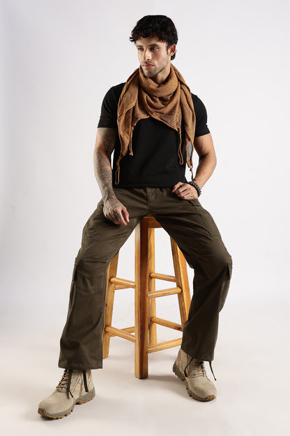 Vintage Paratrooper Cargo Fatigue Pants