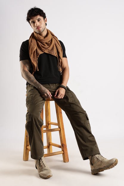 Vintage Paratrooper Cargo Fatigue Pants