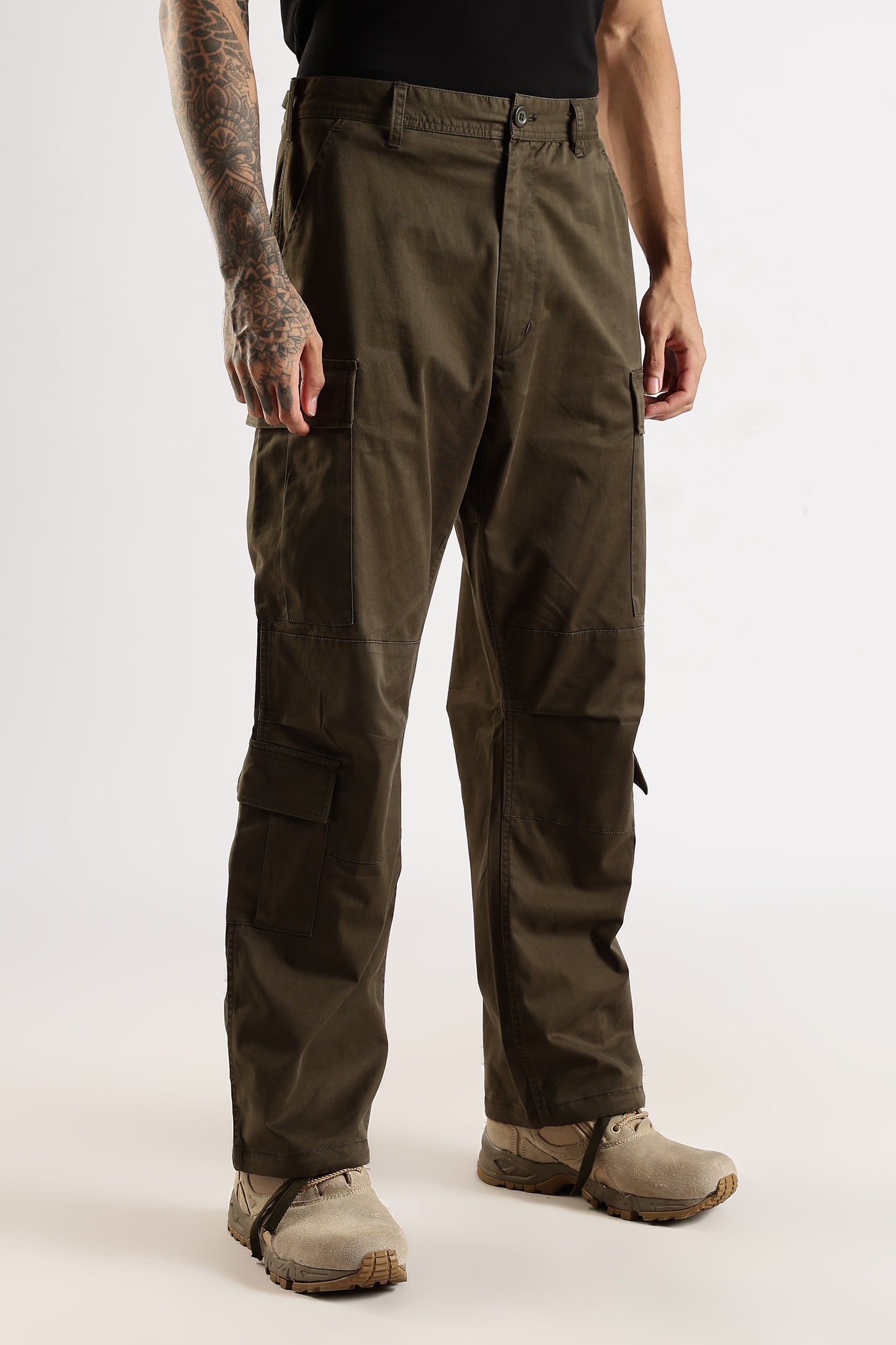 Vintage Paratrooper Cargo Fatigue Pants