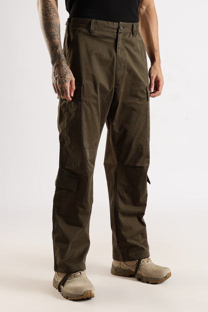 Vintage Paratrooper Cargo Fatigue Pants