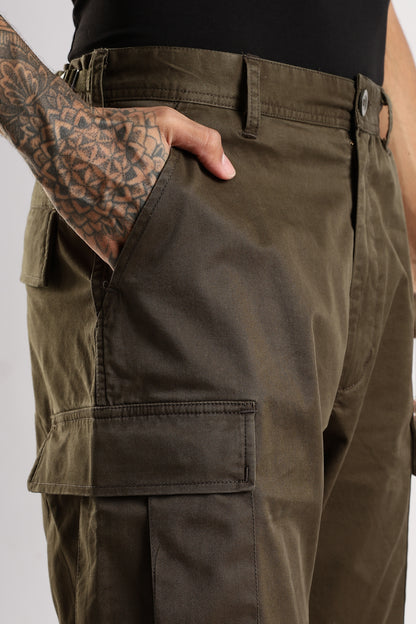 Vintage Paratrooper Cargo Fatigue Pants