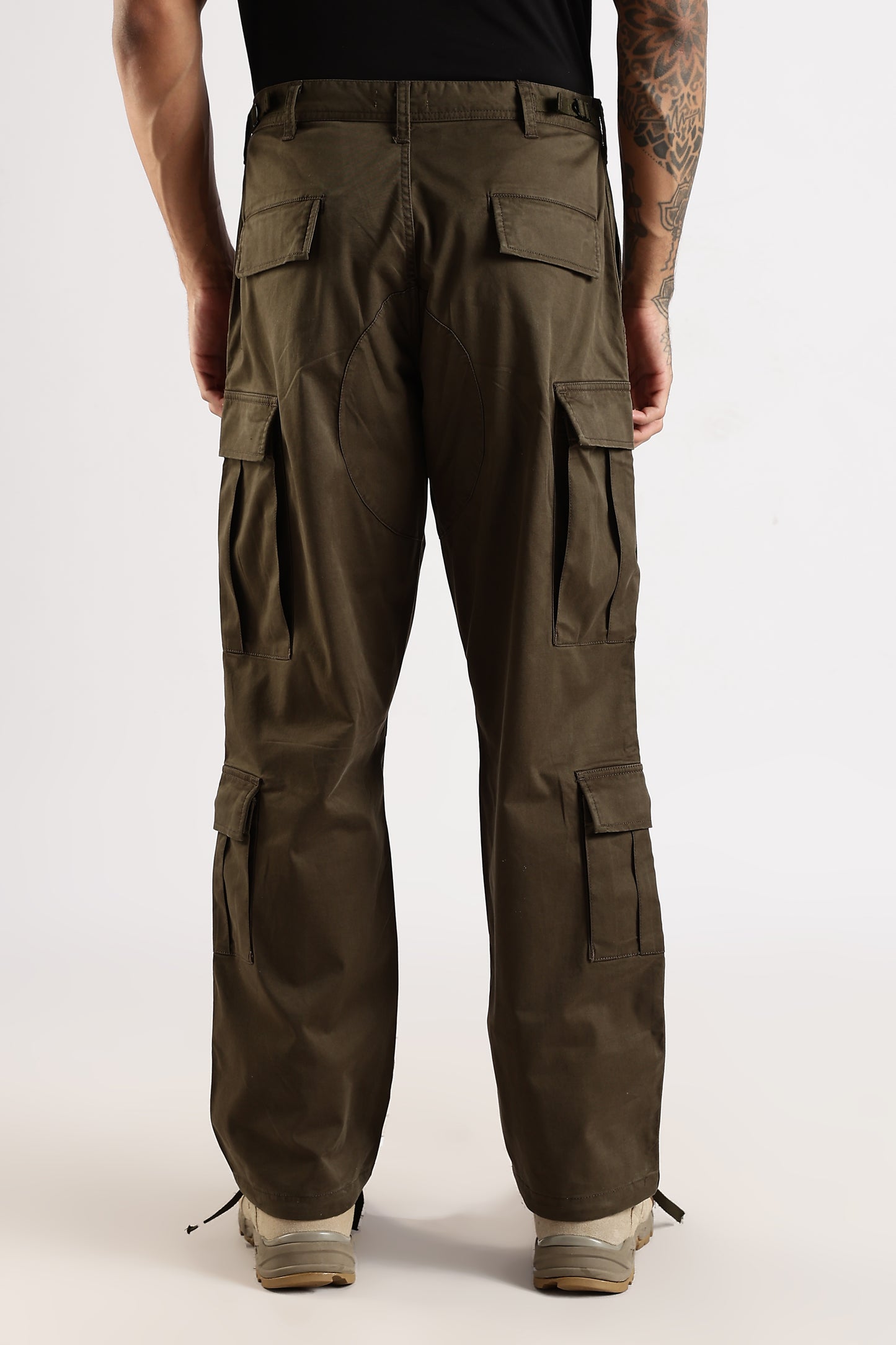 Vintage Paratrooper Cargo Fatigue Pants