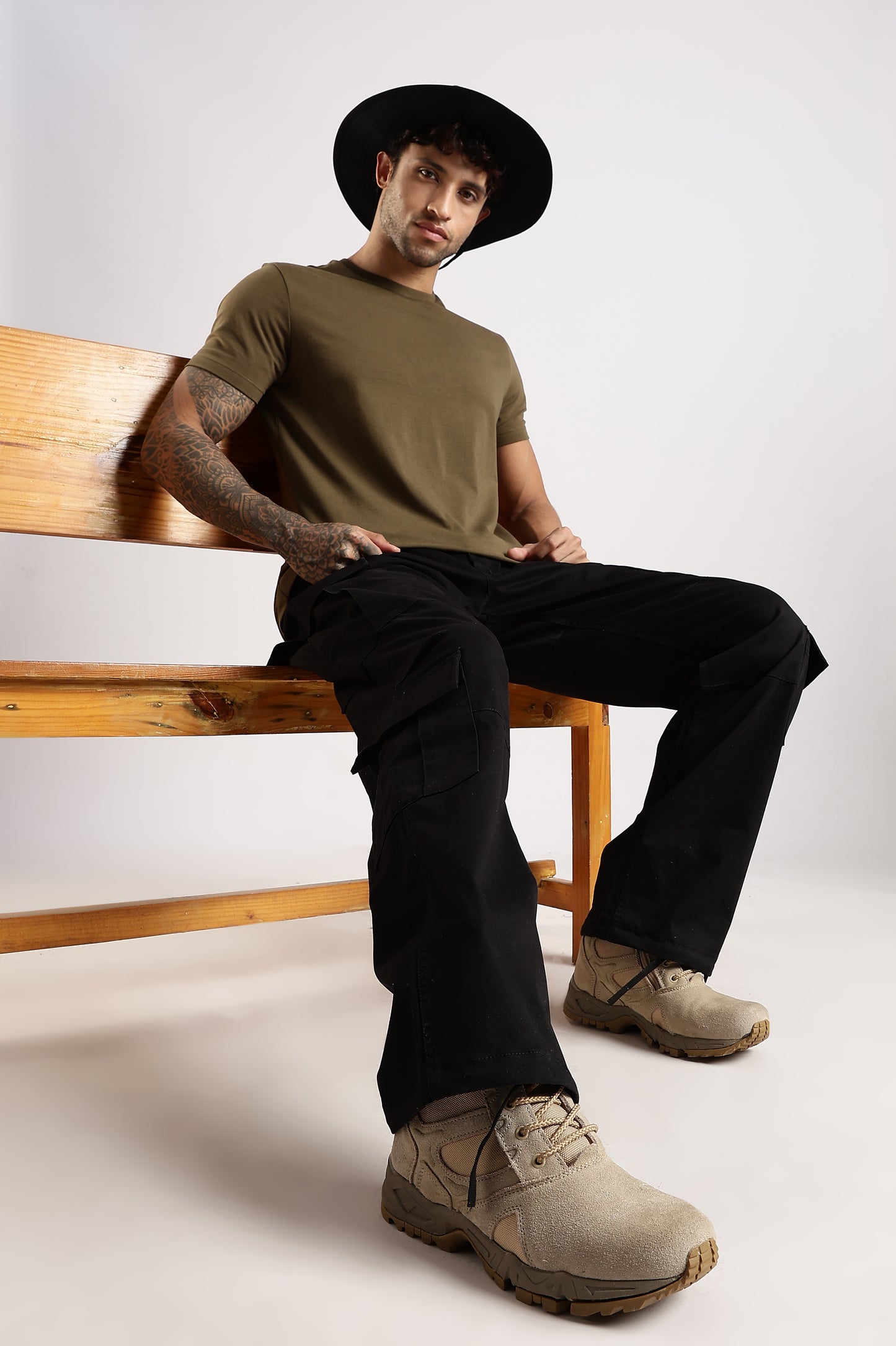 Vintage Paratrooper Cargo Fatigue Pants