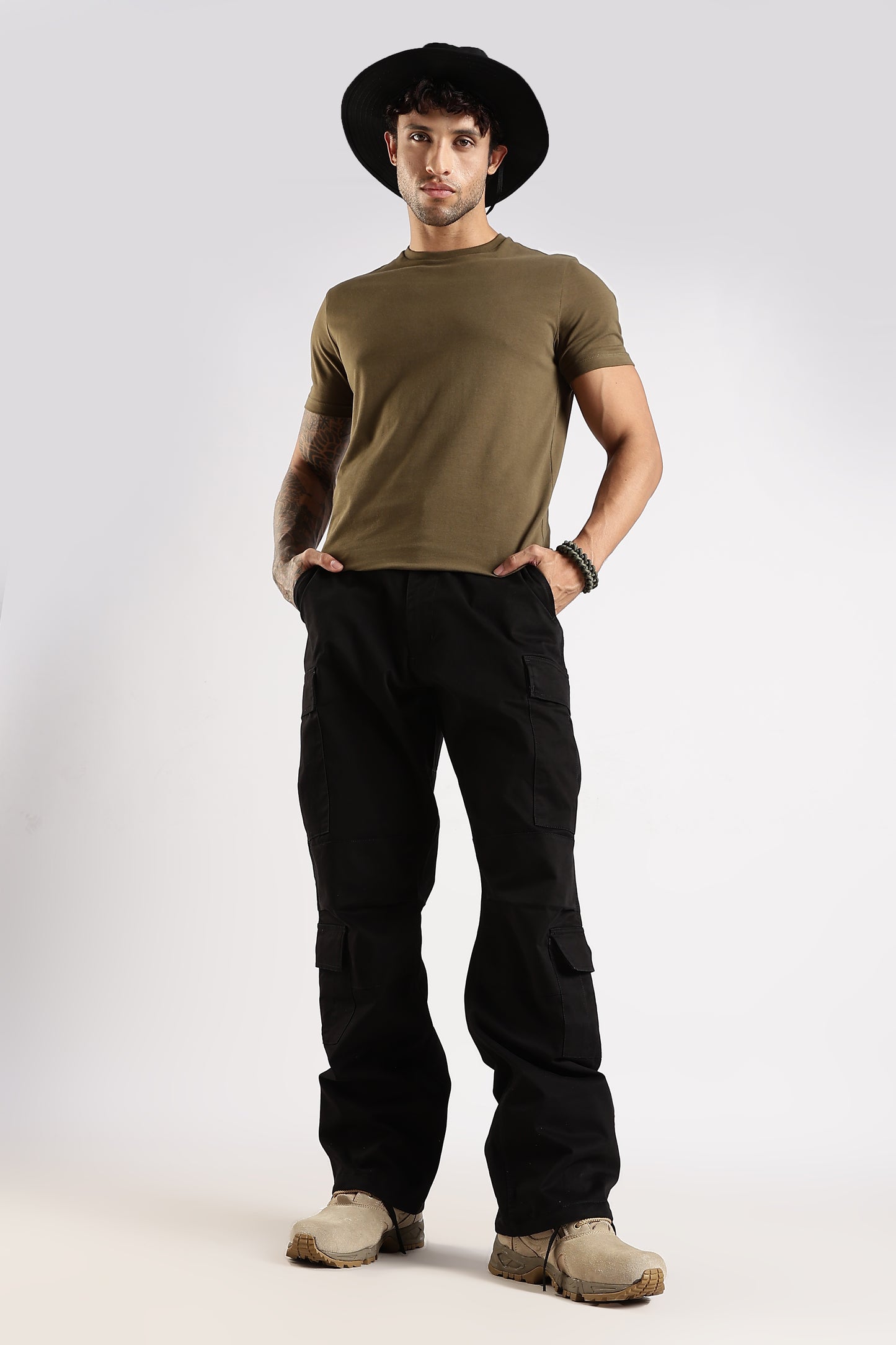 Vintage Paratrooper Cargo Fatigue Pants