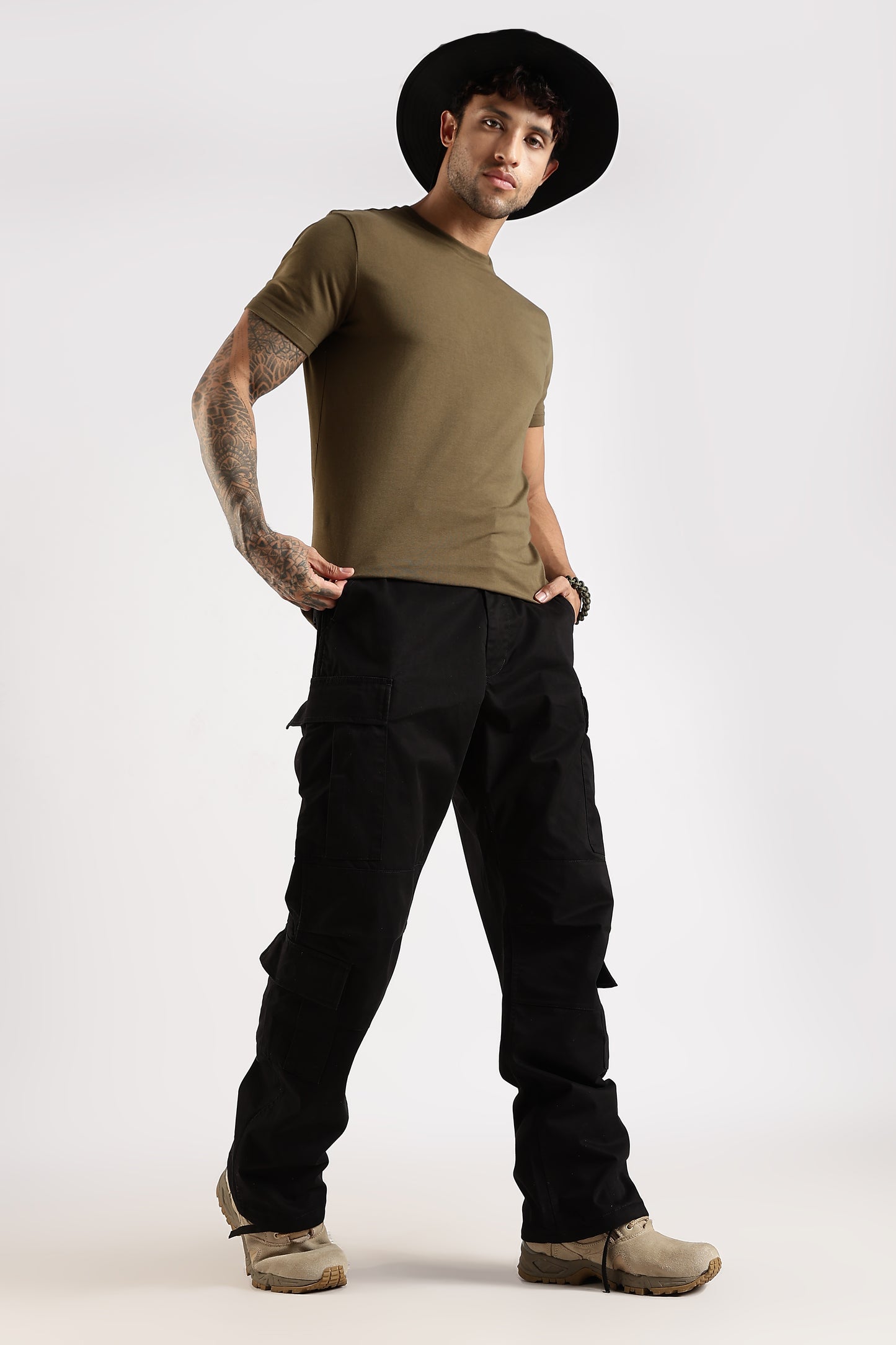 Vintage Paratrooper Cargo Fatigue Pants