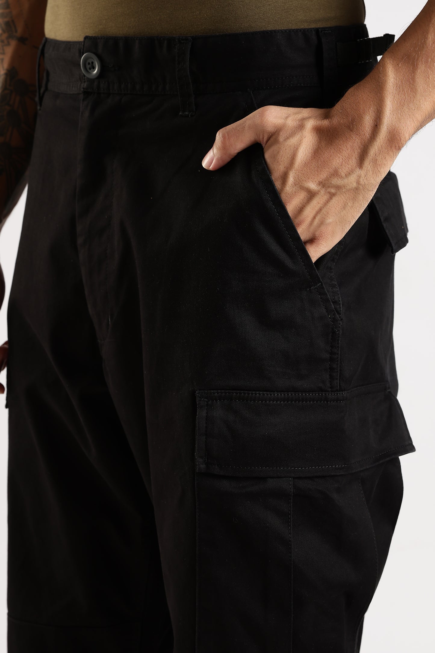 Vintage Paratrooper Cargo Fatigue Pants