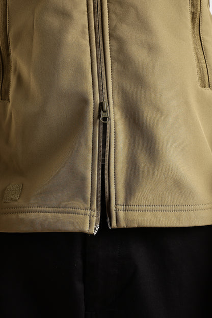 Tactical Softshell Military Jacket With Shoulder Flap