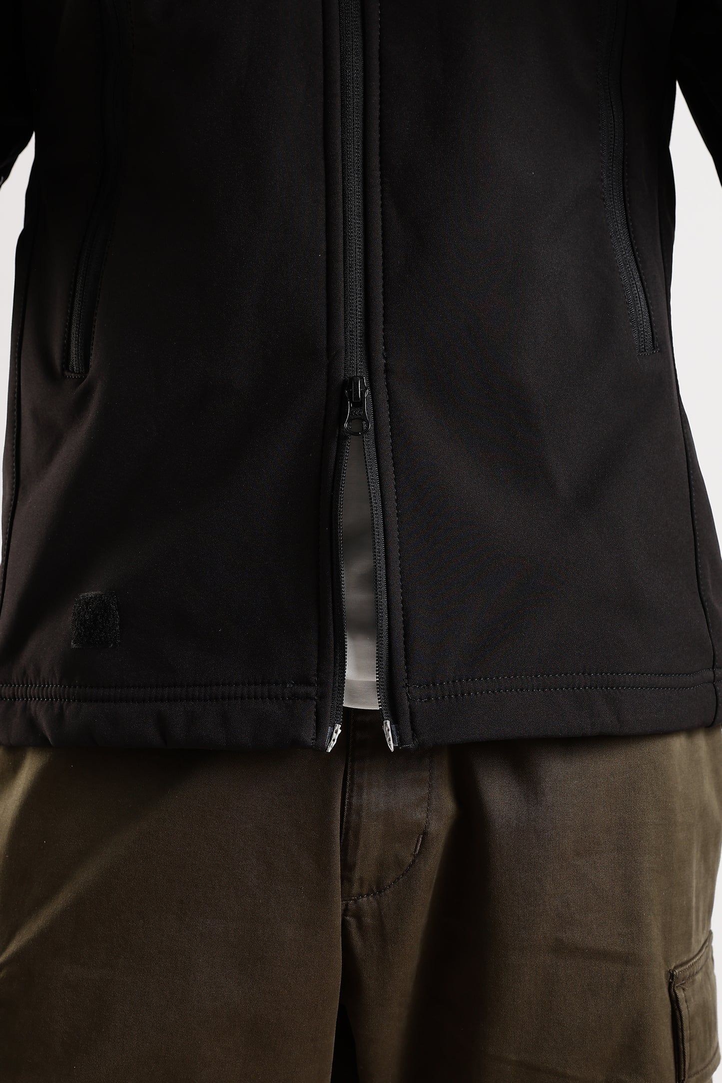 Tactical Softshell Military Jacket With Shoulder Flap