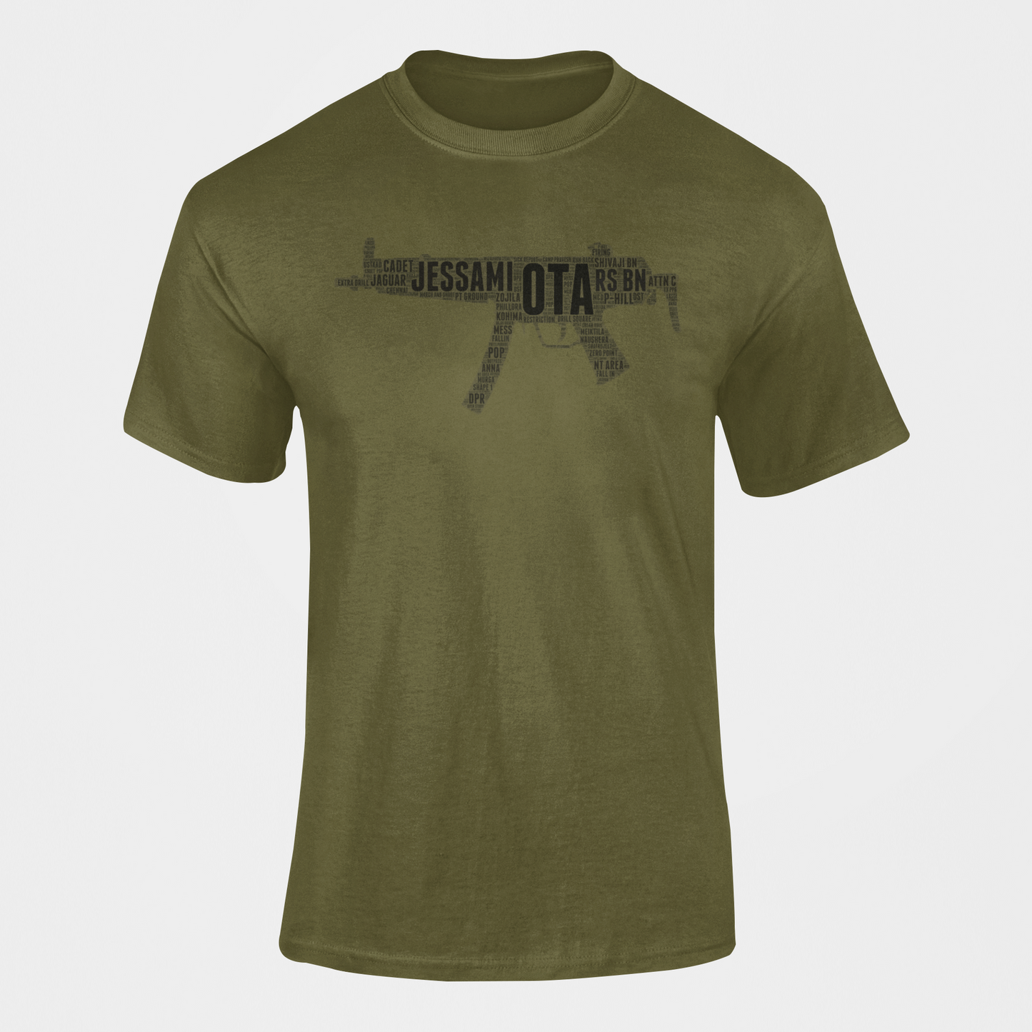 OTA T-shirt - Word Cloud Jessami - MP5 (Men)