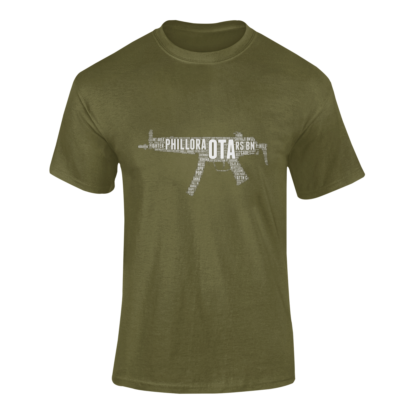 OTA T-shirt - Word Cloud Phillora - MP5 (Men)