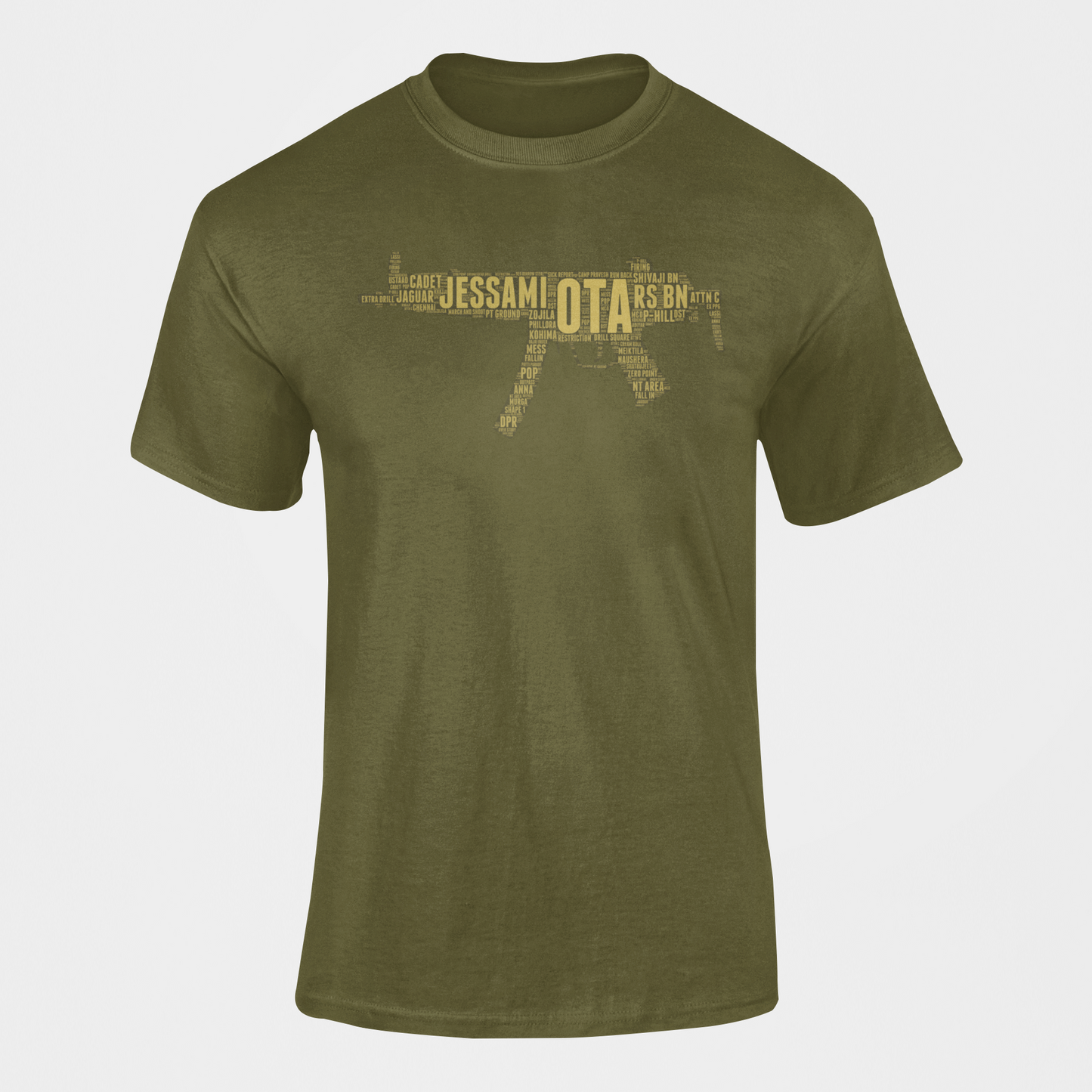 OTA T-shirt - Word Cloud Jessami - MP5 (Men)