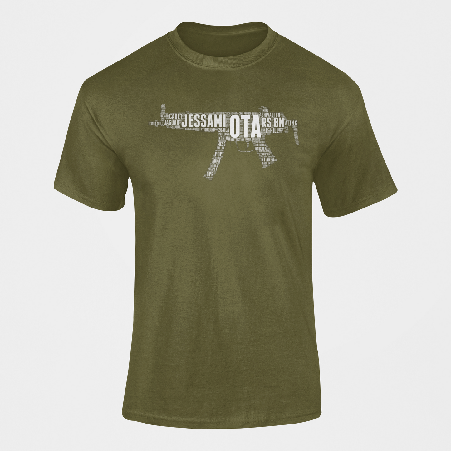 OTA T-shirt - Word Cloud Jessami - MP5 (Men)