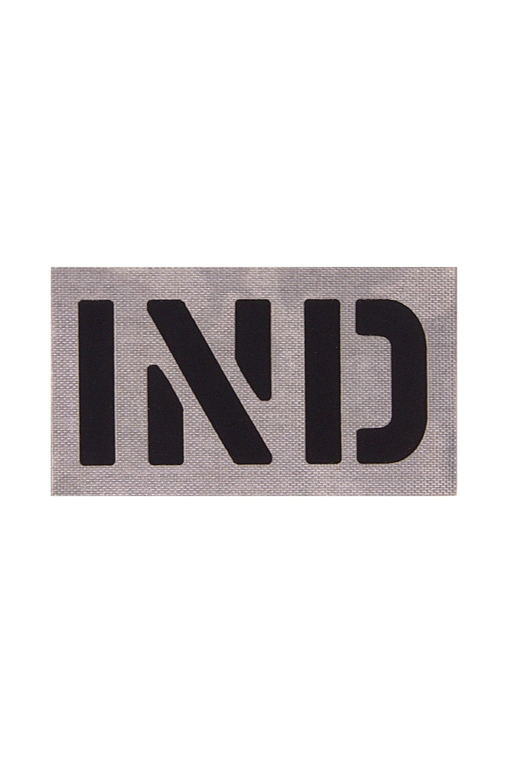 India infrared patch in multicam alpine colour with 'IND' in black letters.
