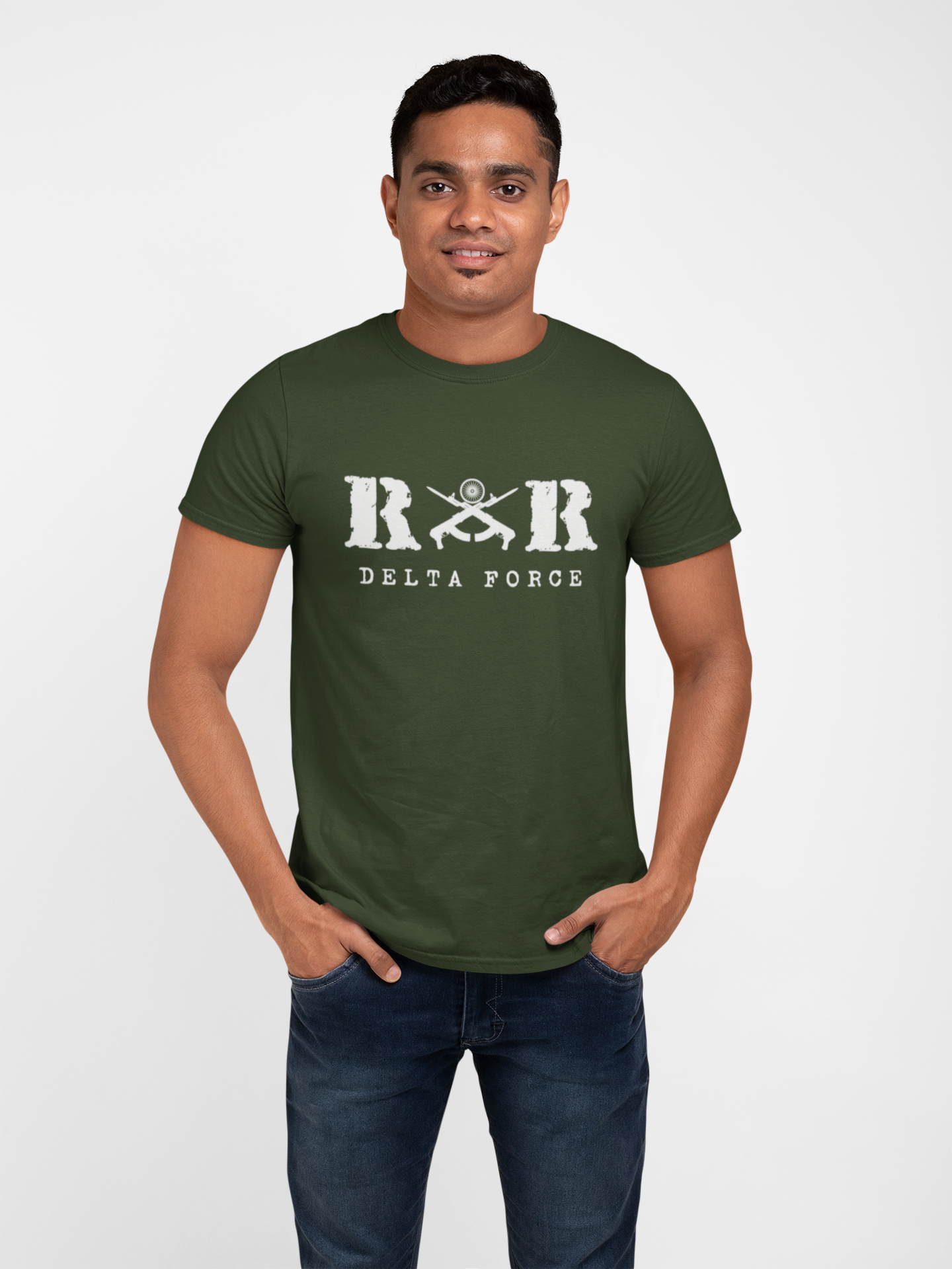 Rashtriya Rifles T-shirt - RR Delta Force ( Men)