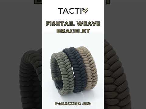 Paracord Bracelet - Fishtail Weave