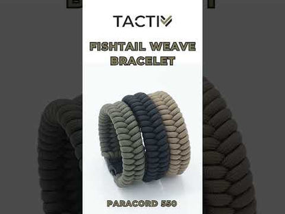 Paracord Bracelet - Fishtail Weave