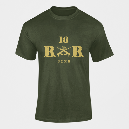 Rashtriya Rifles T-shirt - 16 RR Sikh (Men)