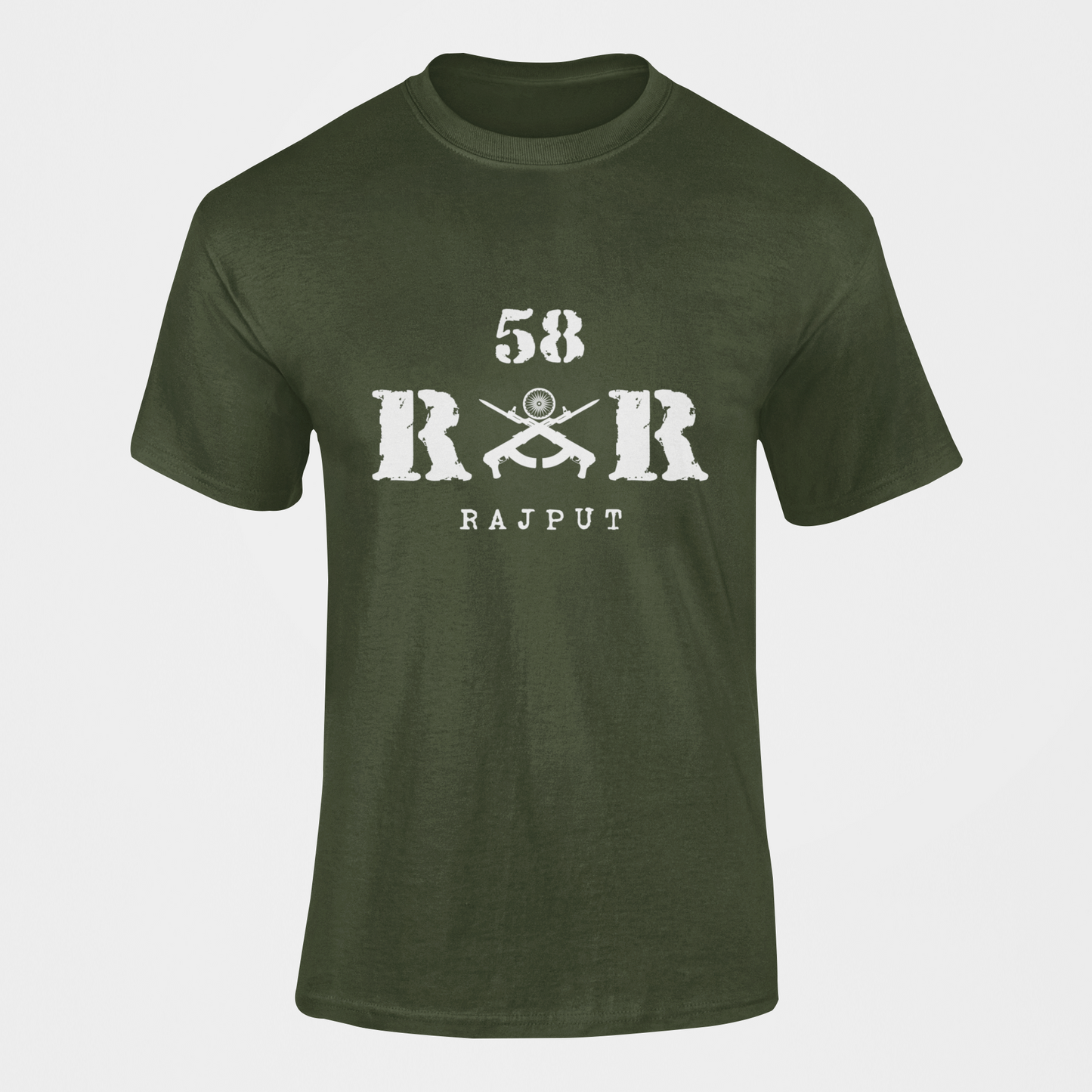 Rashtriya Rifles T-shirt - 58 RR Rajput (Men)