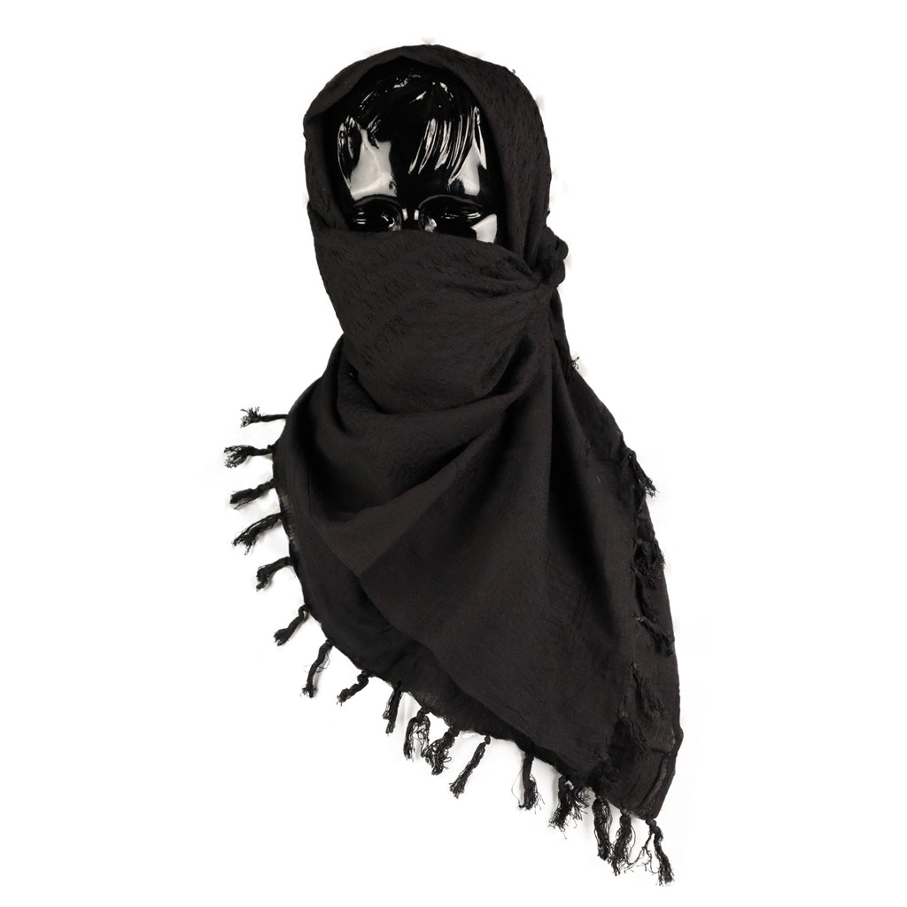 Tactical Shemagh | Classic Pattern | Black