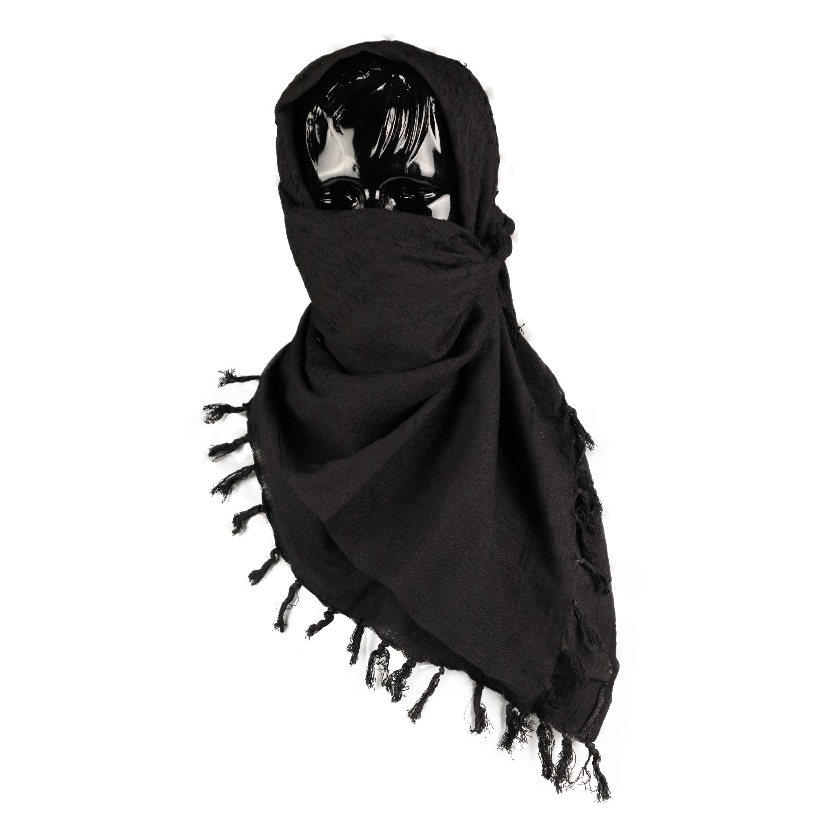 Tactical Shemagh | Classic Pattern | Black
