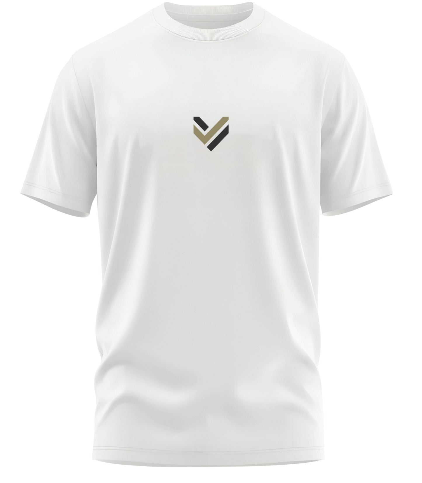Tactiv Logo on Center Chest T-shirt | Crew Neck | Half Sleeve